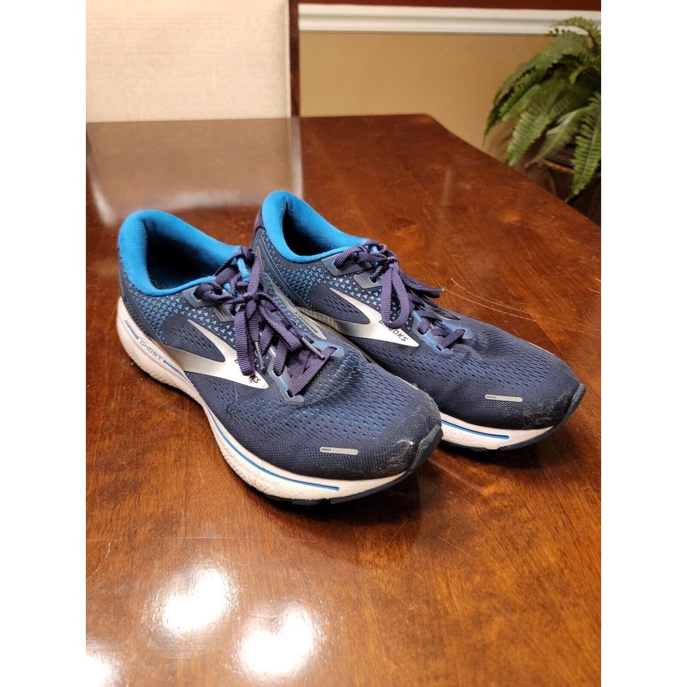 Brooks Ghost 14 Blue Mens Running Shoe SZ 11 D Medium (1103691D438)
